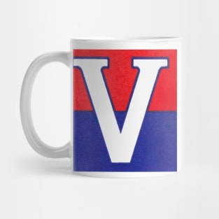 WWII Victory in Red, White and Blue Mug